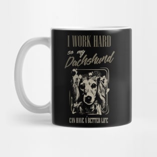 Dachshund dog  - Doxie Mug